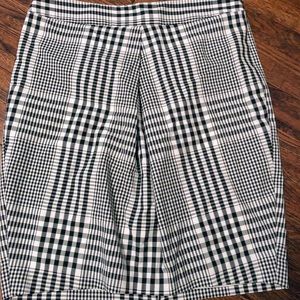 The Limited plaid skirt, size M